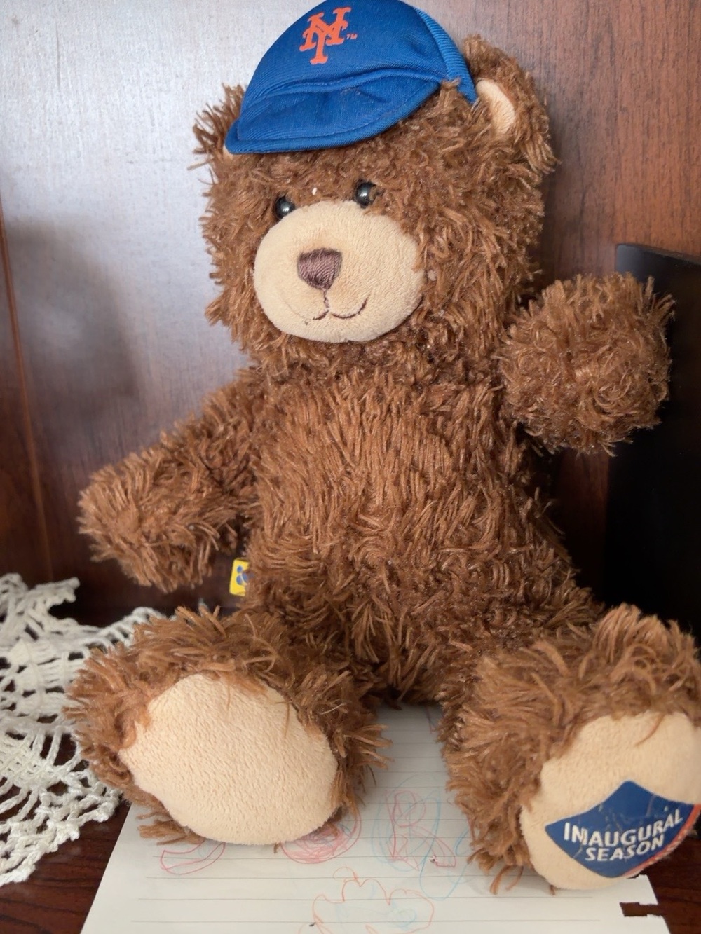 NY Mets 2009 Inaugural Season build a bear teddy